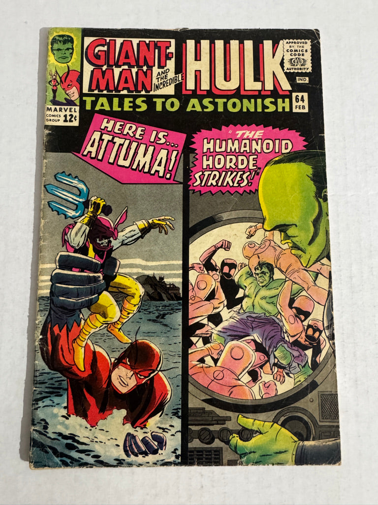 TALES TO ASTONISH #64 GD