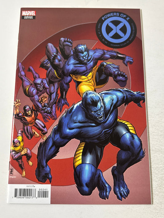 POWERS OF X #2 NM Zircher Variant