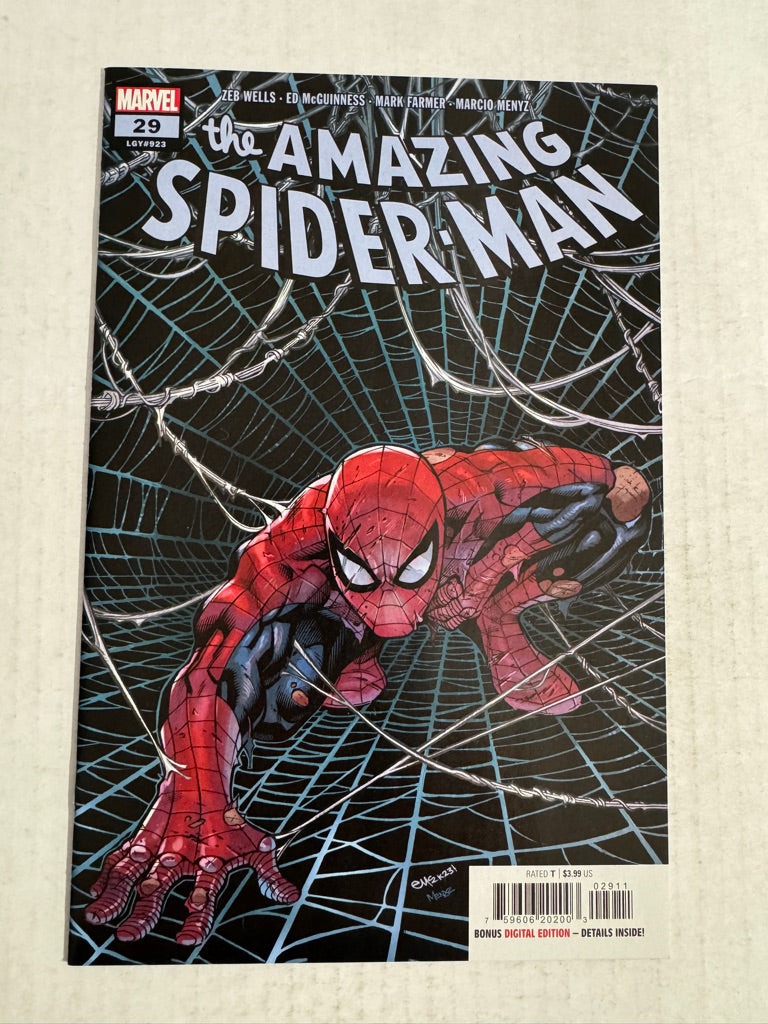 AMAZING SPIDER-MAN #29 Vol 6 NM Ed McGuinness Cover