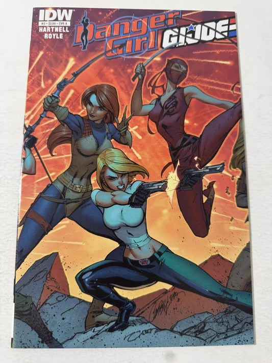DANGER GIRL GI JOE #3 NM J Scott Campbell Cover