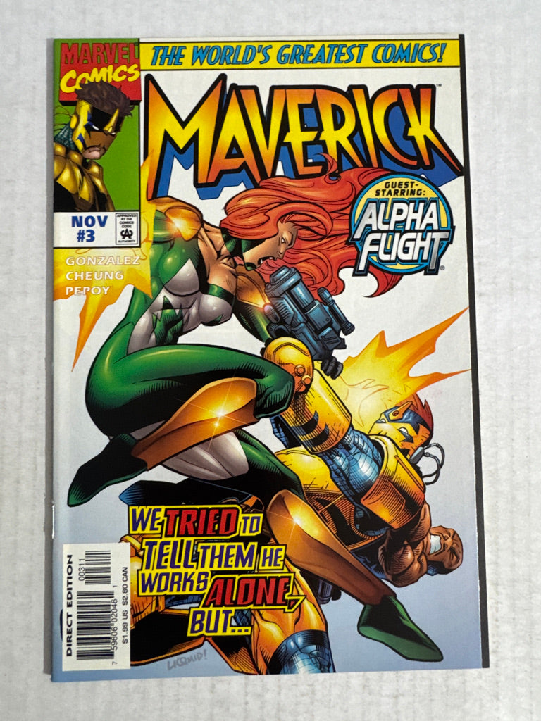 MAVERICK #3 Jimmy Cheung Cover