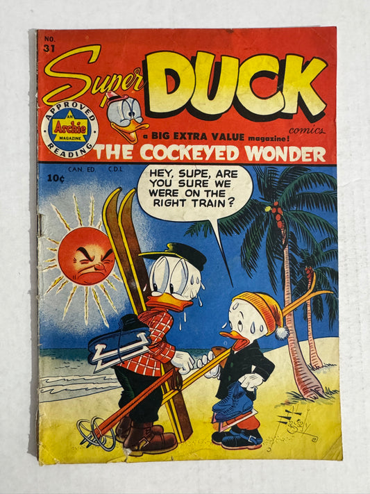 SUPER DUCK COMICS #31 GD CANADIAN EDITION