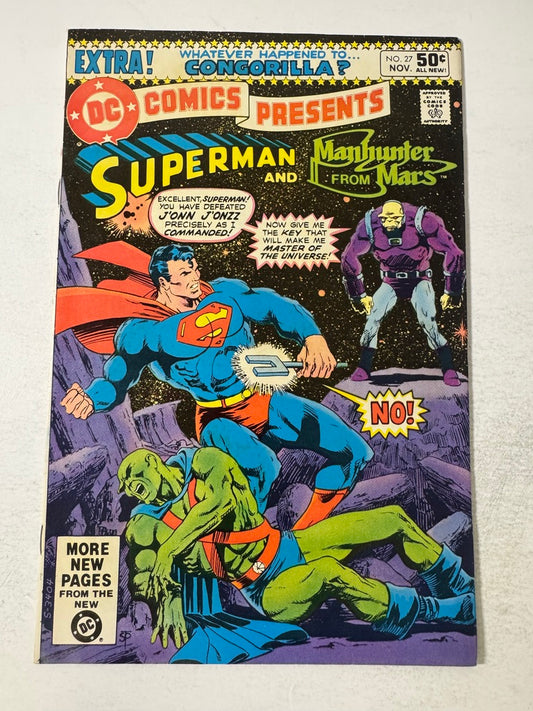 DC COMICS PRESENTS #27 FN+ Jim Starlin Cover 1ST APPEARANCE