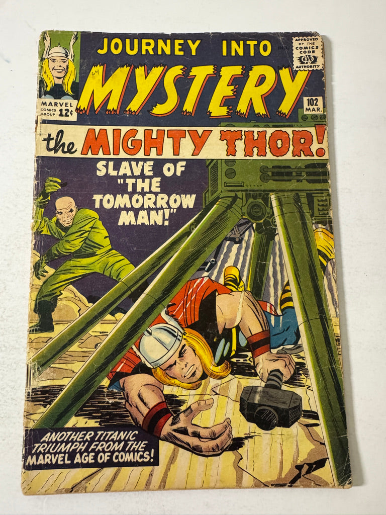 JOURNEY INTO MYSTERY #102 FR/GD 1ST APPEARANCE