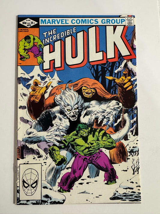 INCREDIBLE HULK #272 NM