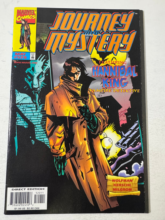 JOURNEY INTO MYSTERY #520 VF+