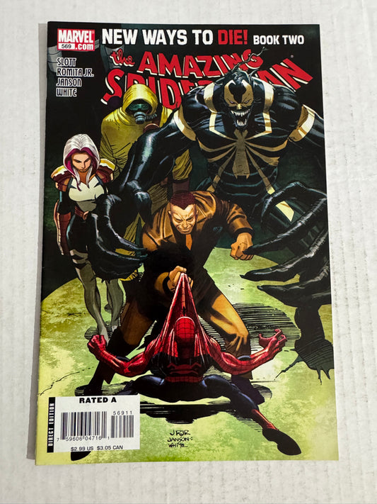 AMAZING SPIDER-MAN #569 VF+ 1ST APPEARANCE