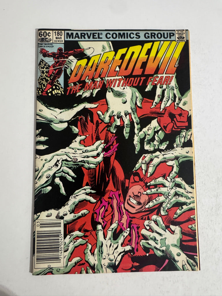 DAREDEVIL #180 FN/VF Frank Miller Cover CANADIAN PRICE VARIANT