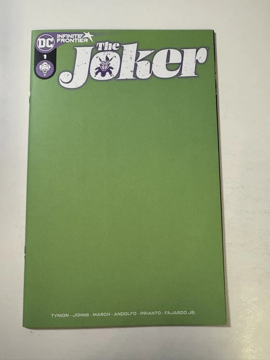 THE JOKER #1 NM Blank Variant