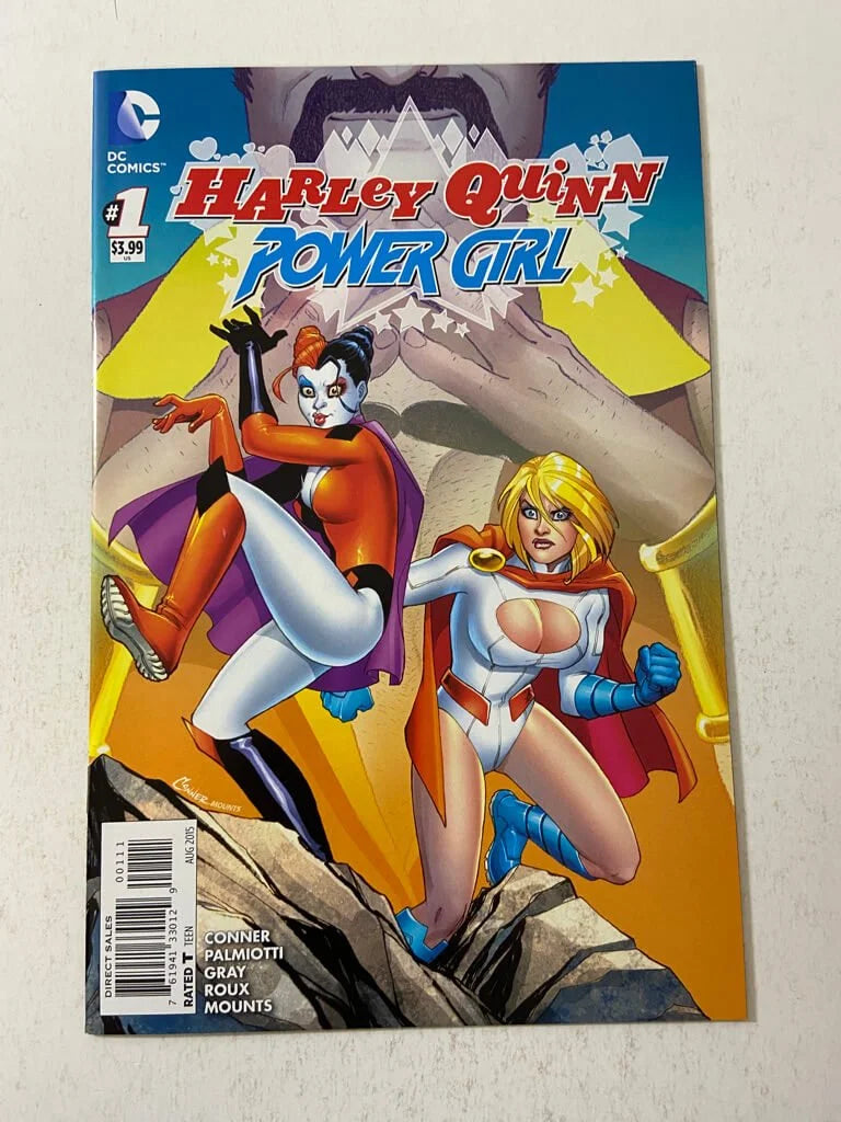 HARLEY QUINN POWER GIRL #1-6 NM Set