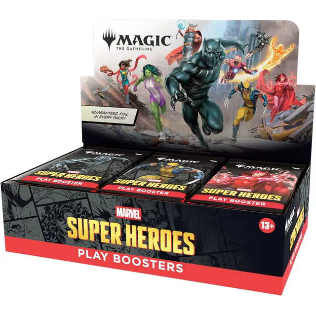 MARVEL SUPER HEROES Magic The Gathering Play Booster Box
