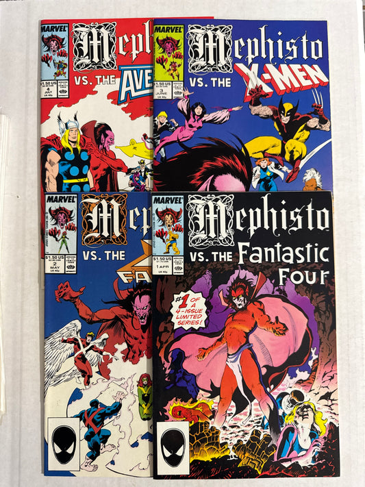 MEPHISTO VS #1-4 VF/NM SET