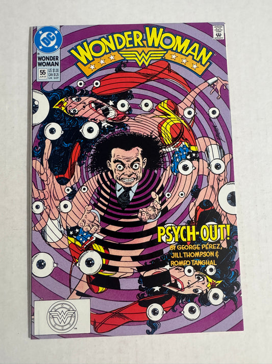 WONDER WOMAN #55 Vol 2 NM George Perez Cover