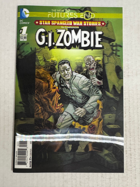STAR SPANGLED WAR STORIES Featuring GI ZOMBIE #1 NM Lenticular Cover