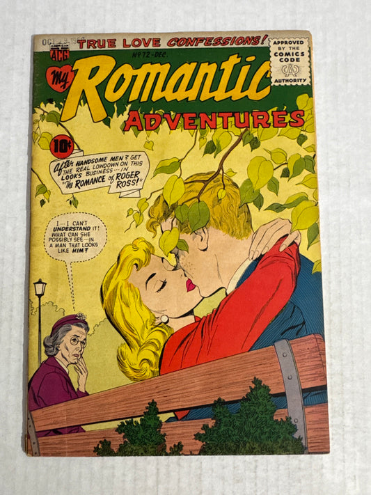 MY ROMANTIC ADVENTURES #72 FN-