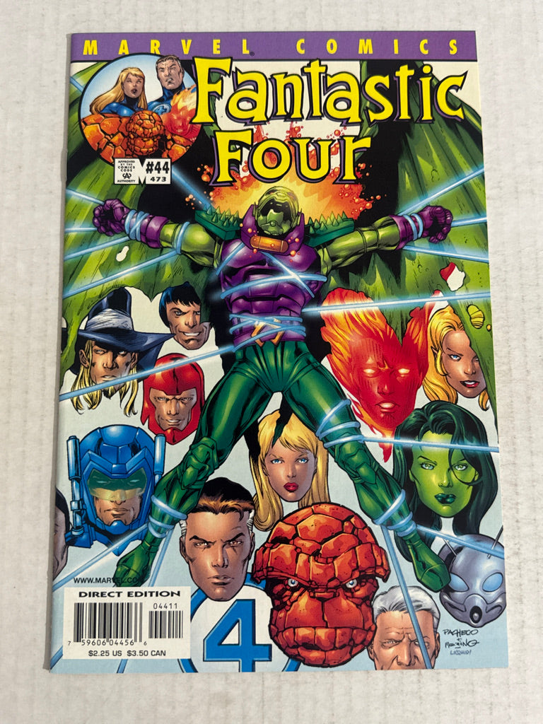 FANTASTIC FOUR #44 Vol 3 Carlos Pacheco Cover