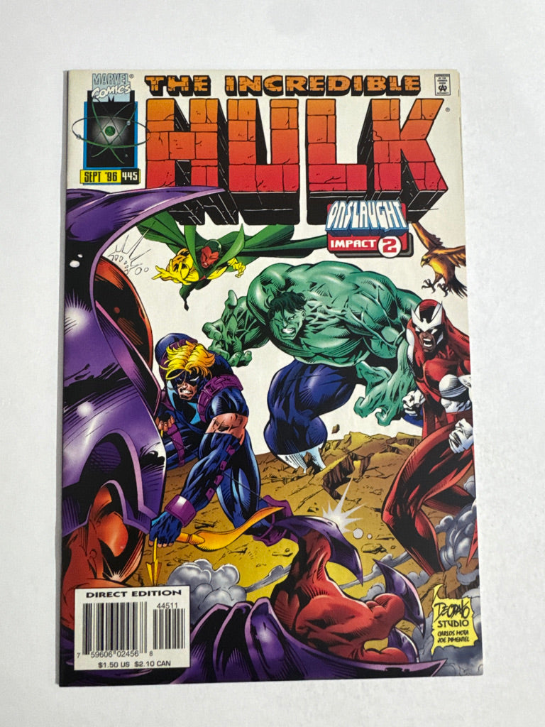 INCREDIBLE HULK #445 NM Mike Deodato Jr Cover