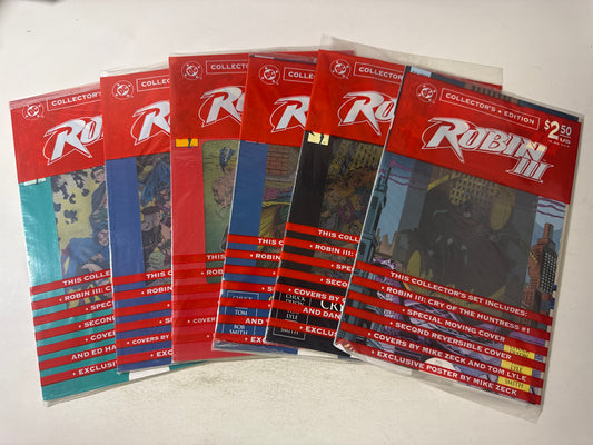ROBIN III Cry of The Huntress #1-6 NM Sealed Variant Set