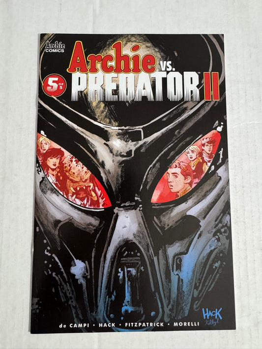 ARCHIE VS PREDATOR II #5 VF+ Rober tHack Cover