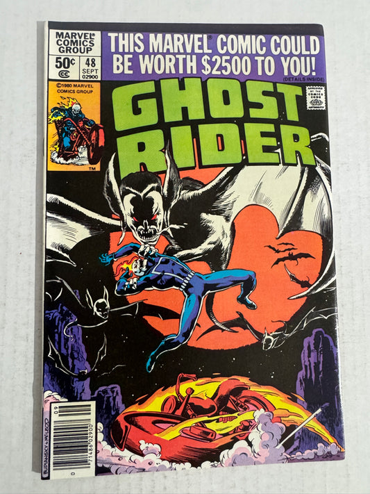 GHOST RIDER #48 NM NEWSSTAND