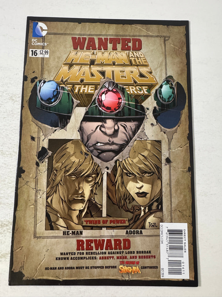 HE-MAN AND THE MASTERS OF THE UNIVERSE #16 VF+