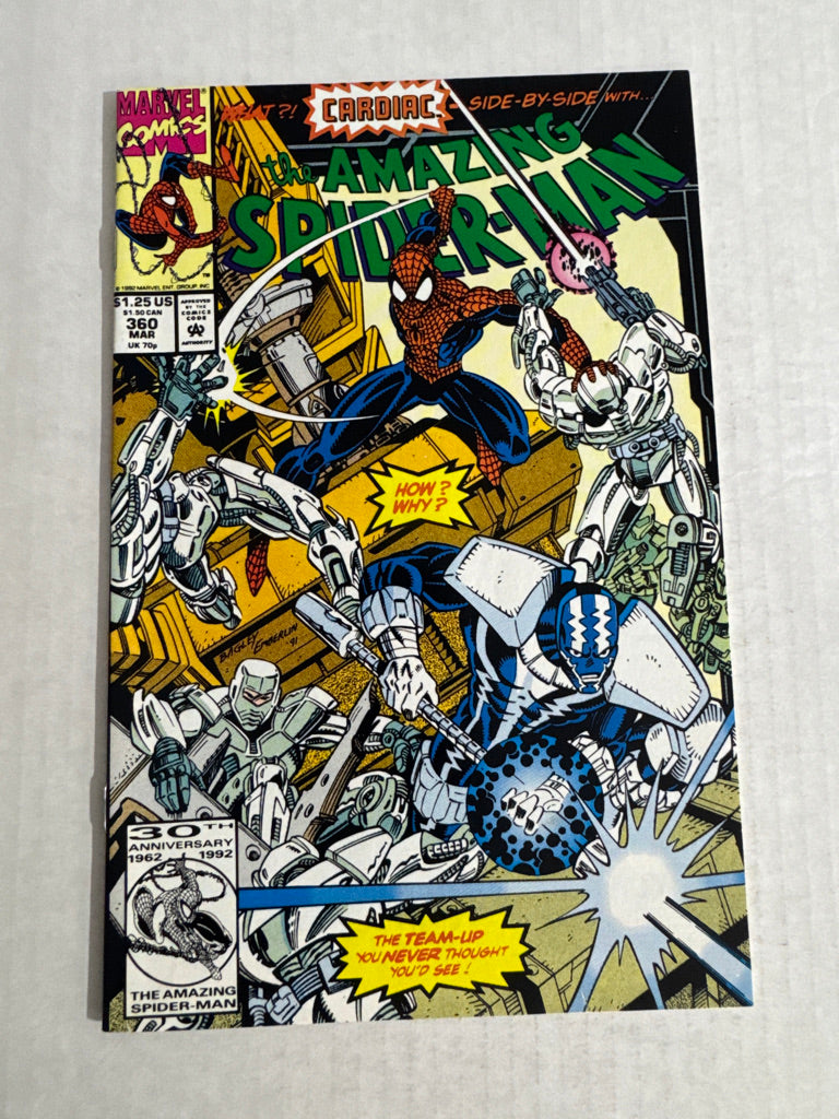 AMAZING SPIDER-MAN #360 NM Mark Bagley Cover