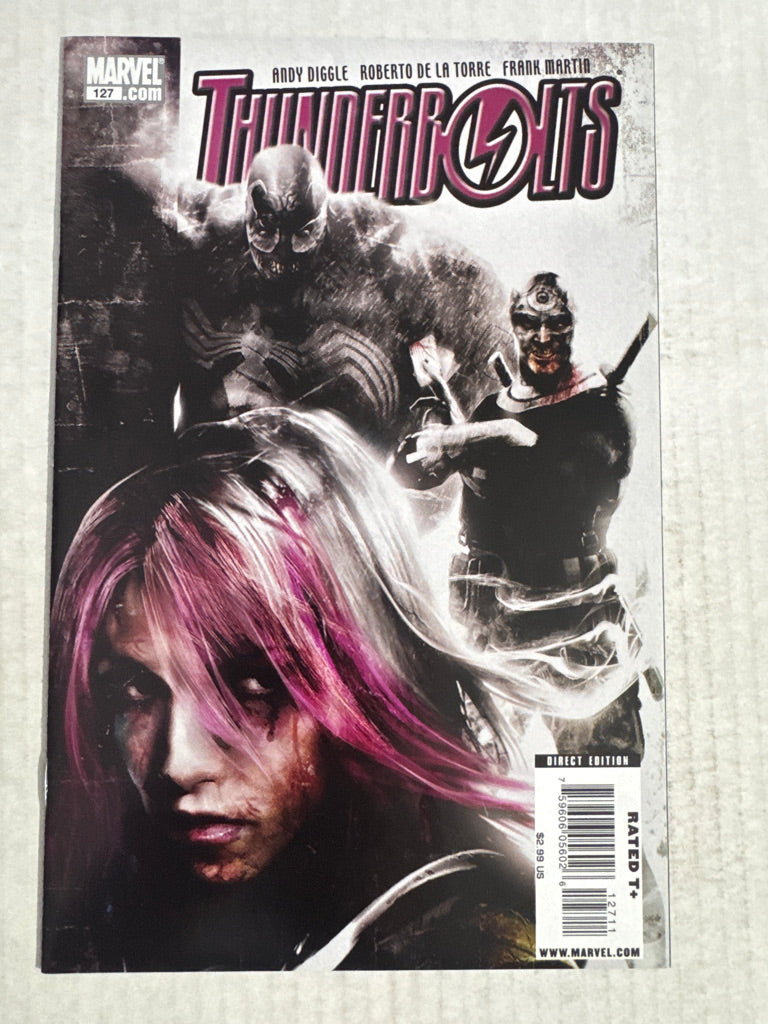 THUNDERBOLTS #127 NM Mattina Cover