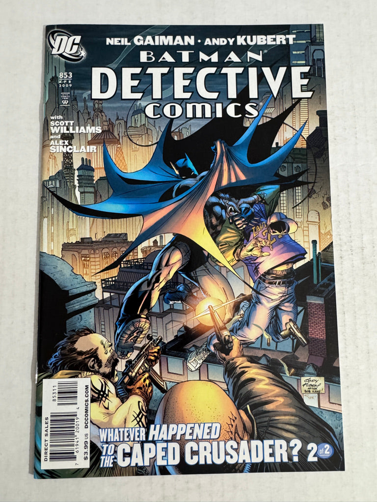DETECTIVE COMICS #853 NM- Andy Kubert Cover