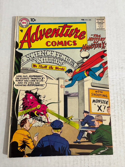 ADVENTURE COMICS #245 VG+