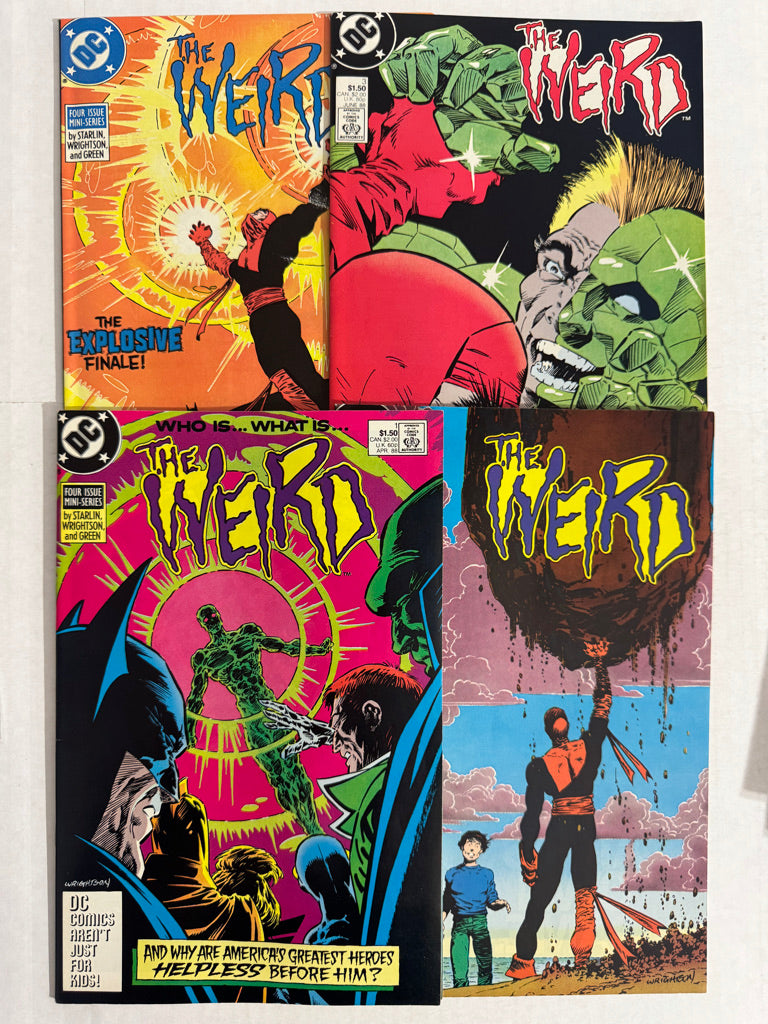 THE WEIRD #1-4 NM- Bernie Wrightson Cover SET