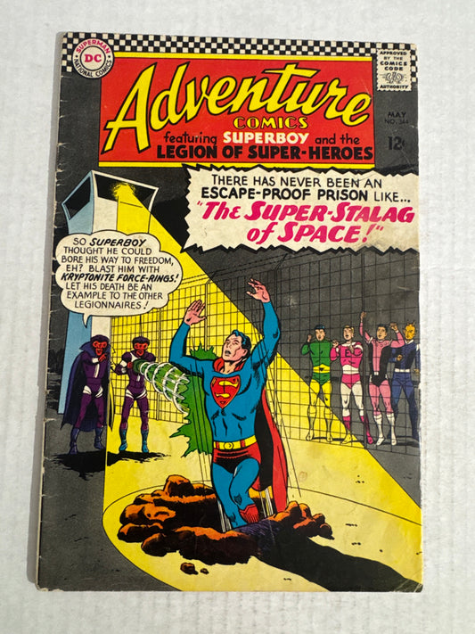 ADVENTURE COMICS #344 GD/VG