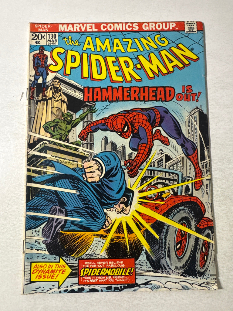 AMAZING SPIDER-MAN #130 VG+ 1ST APPEARANCE