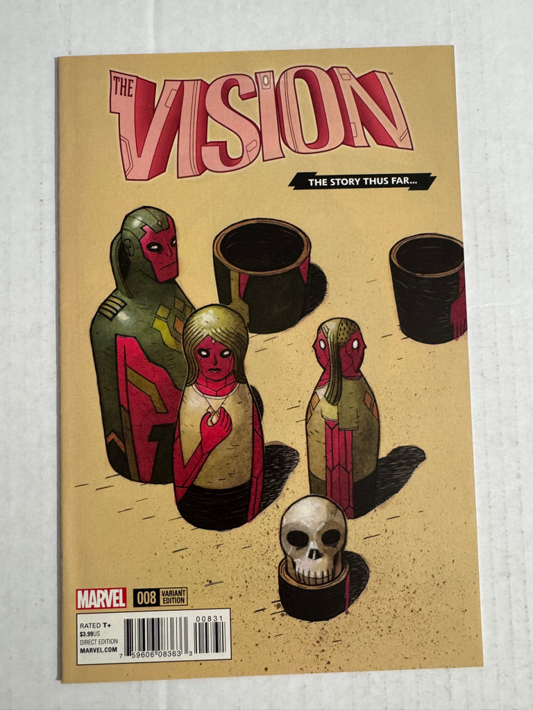 THE VISION #8 Vol 2 NM Walta Variant