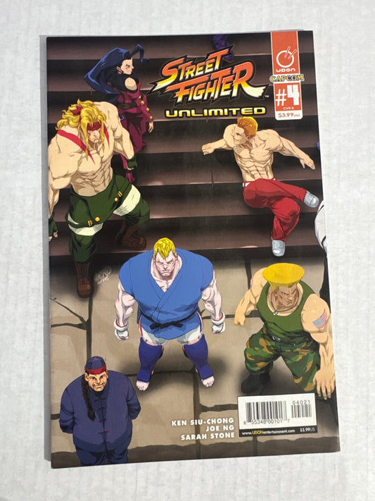 STREET FIGHTER UNLIMITED #4 NM B Variant