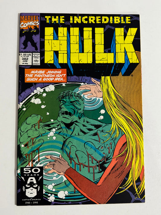 INCREDIBLE HULK #382  Dale Keown Cover
