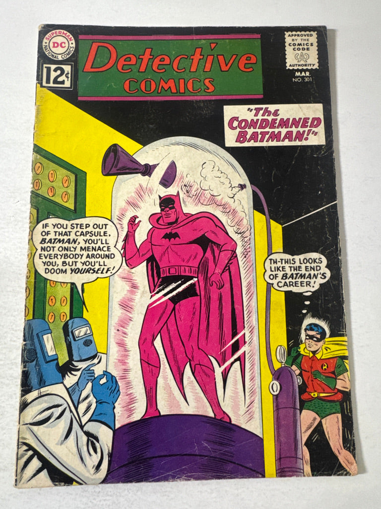 DETECTIVE COMICS #301 GD