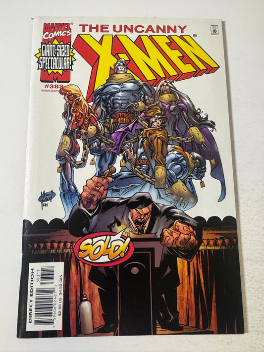 UNCANNY X-MEN #383 Adam Kubert Cover