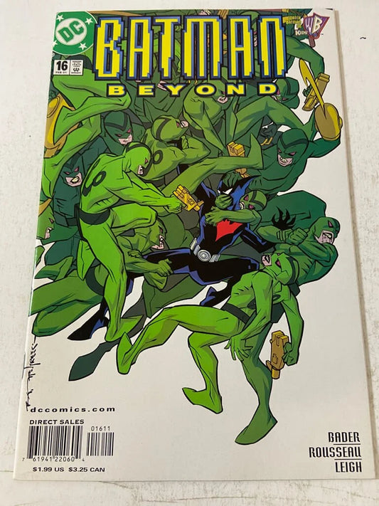BATMAN BEYOND #16 Vol 2 NM Brian Stelfreeze Cover