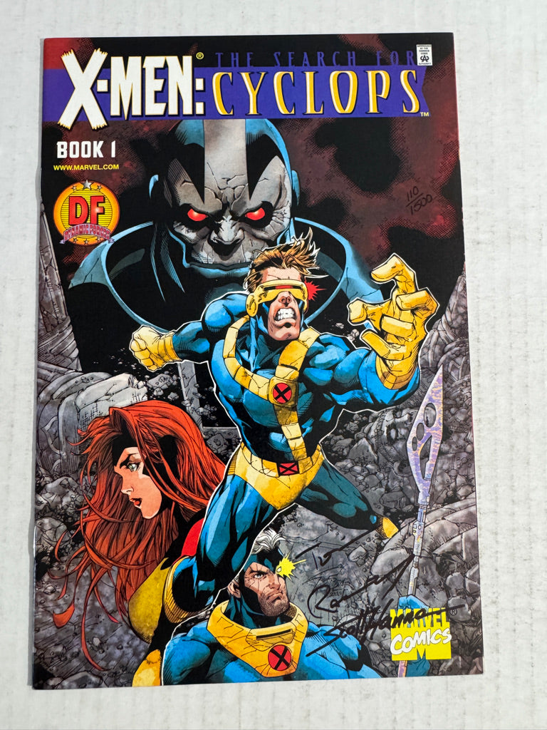 X-MEN THE SEARCH FOR CYCLOPS #1 NM Dynamic Forces Tom Raney Variant SIGNED 2x LTD 1500