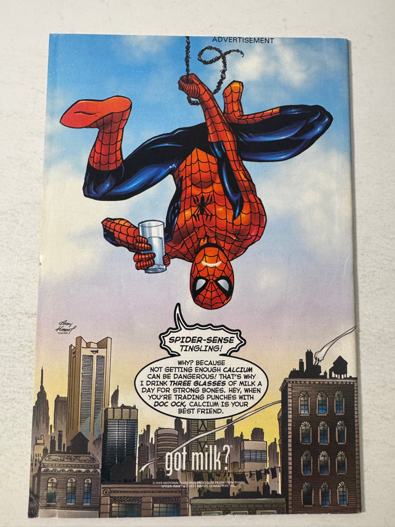 AMAZING SPIDER-MAN #14 Vol 2 VF+ John Byrne Cover NEWSSTAND