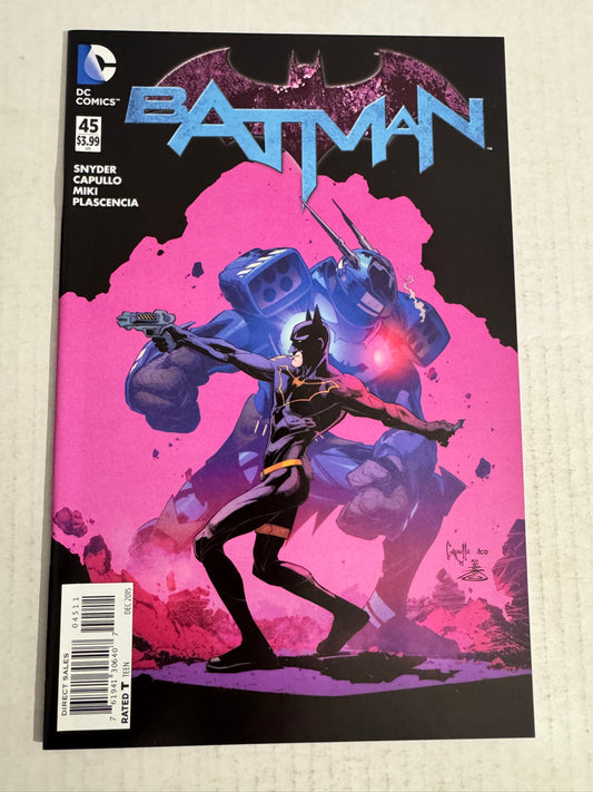 BATMAN #45 Vol 2 NM Greg Capullo Cover