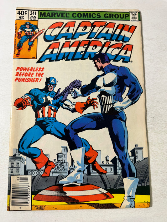 CAPTAIN AMERICA #241 FN NEWSSTAND Frank Miller Cover