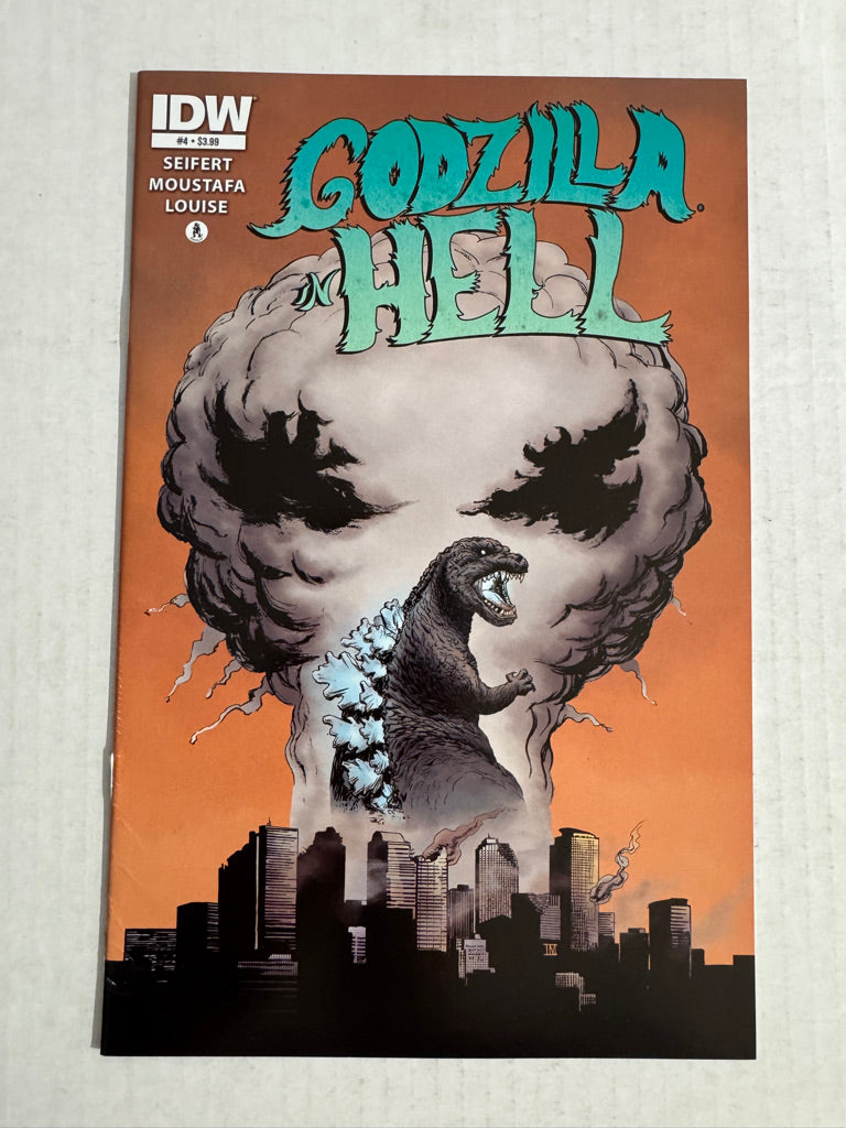 GODZILLA IN HELL #4 FN/VF