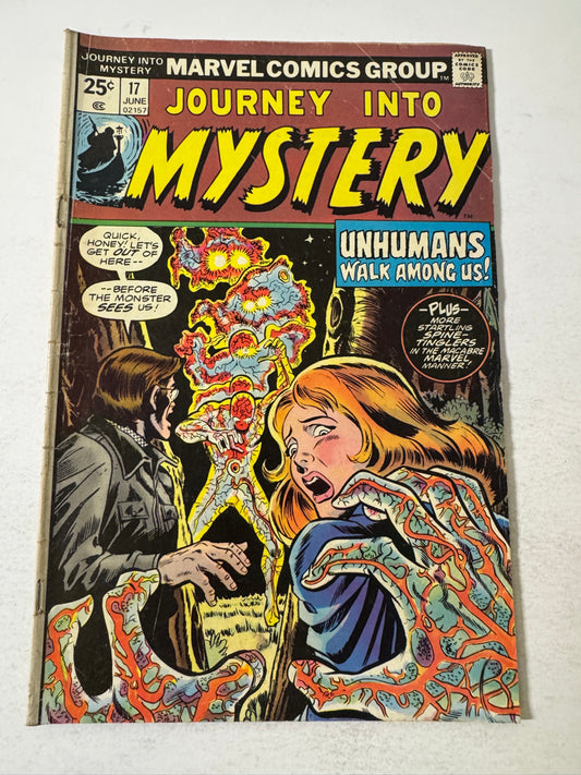 JOURNEY INTO MYSTERY #17 Vol 2 GD+