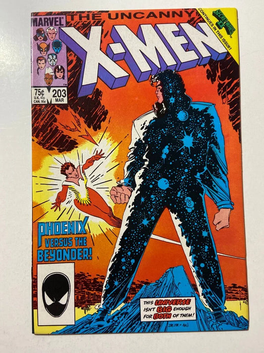 UNCANNY X-MEN #203 NM-