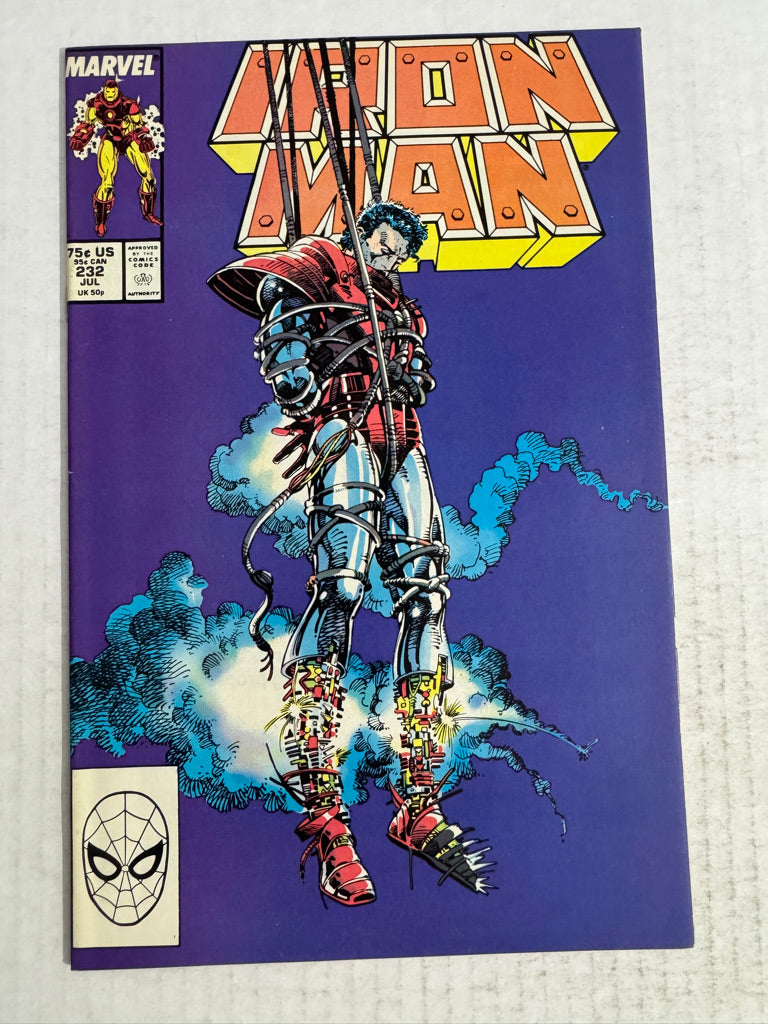 IRON MAN #232 NM- Barry Windsor-Smith Cover