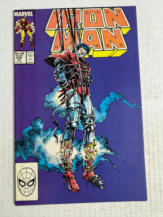 IRON MAN #232 NM- Barry Windsor-Smith Cover