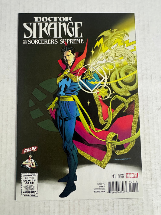 DOCTOR STRANGE AND THE SORCERERS SUPREME #1 Kevin Nowlan CBLDF Variant 1ST APPEARANCE