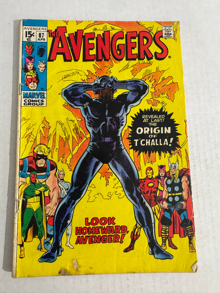 AVENGERS #87 GD