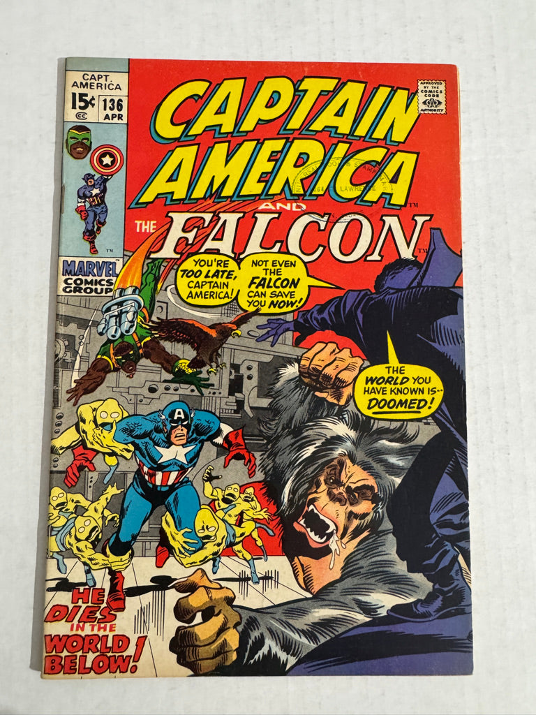 CAPTAIN AMERICA #136 VF+